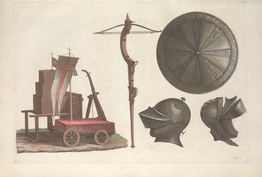 Le Costume Ancien et Moderne [Europe] Vol. 3, Pt. 1 - XVII. Carroccio des Milanais (1823)