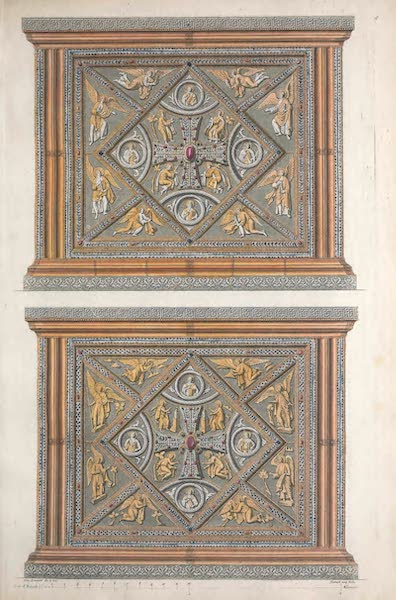 Le Costume Ancien et Moderne [Europe] Vol. 3, Pt. 1 - XLIII. Les deux cotes opposes du meme autel (1823)