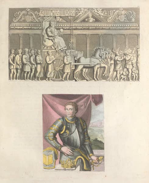 Le Costume Ancien et Moderne [Europe] Vol. 3, Pt. 2 - LXXVI. L'entree du Roi Alphonse a Naples (1823)