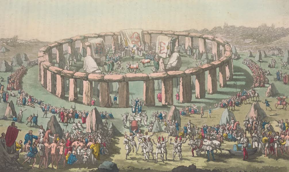 XIX. Stone-Henge, ou Temple circulaire des Druides