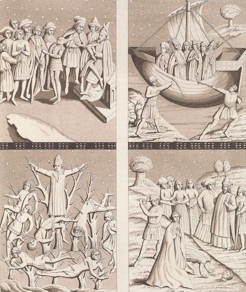Le Costume Ancien et Moderne [Europe] Vol. 6 - XLI. Monumens de la Suede du moyen age (1827)