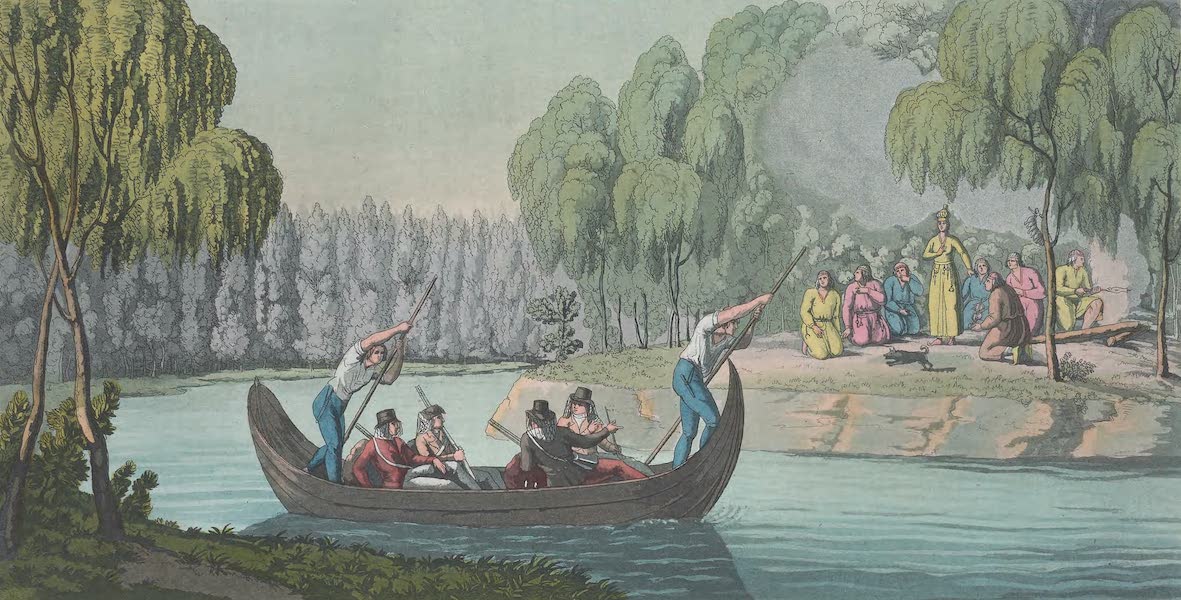 Le Costume Ancien et Moderne [Europe] Vol. 6 - XLV. Premiere rencontre d'Acerbi avec les Lapons a Rostijoki (1827)