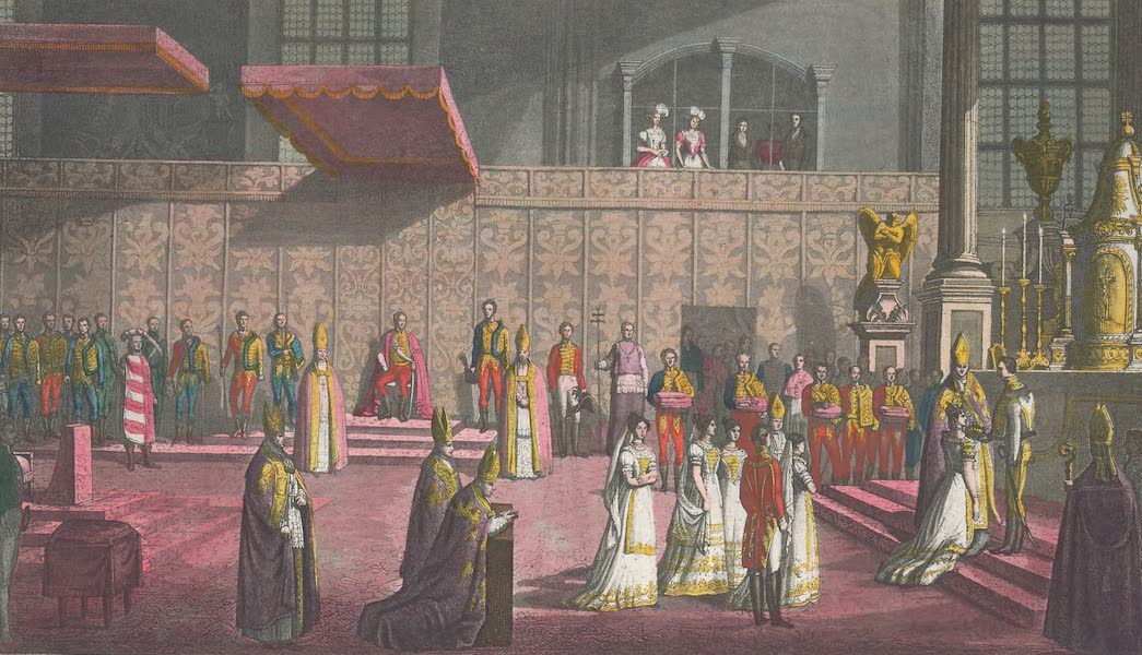 Le Costume Ancien et Moderne [Europe] Vol. 6 - V. Couronnement de la reine (1827)
