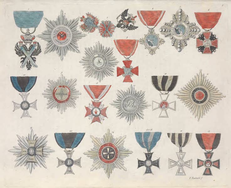 Le Costume Ancien et Moderne [Europe] Vol. 6 - V. Ordres chevaleresques (1827)