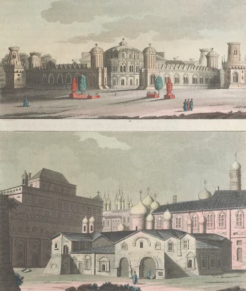 Le Costume Ancien et Moderne [Europe] Vol. 6 - XXII. Kremlin, palais de Petrowski (1827)
