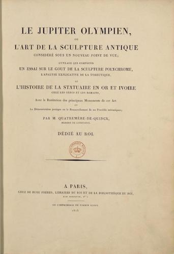 Le Jupiter Olympien