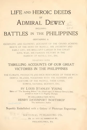 Aquatint & Lithography - Life and Heroic Deeds of Admiral Dewey