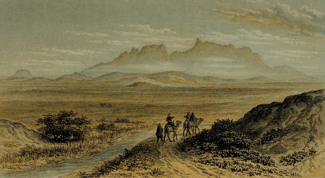 Life in Asiatic Turkey - Site of Derbe (On a Small Central Hill), Karajah Dagh in the Distance (1879)