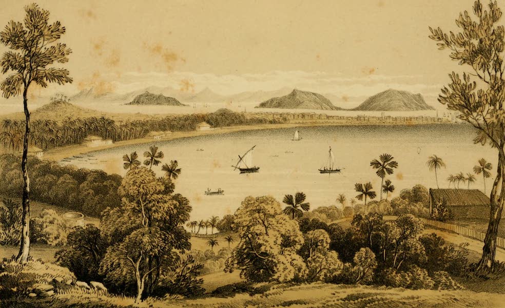Life in Bombay - Bombay from Malabar Hill (1852)
