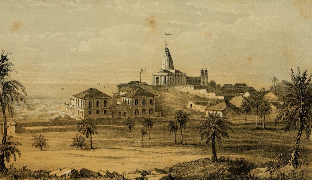 Life in Bombay - Temple of Mahaluxmee (1852)