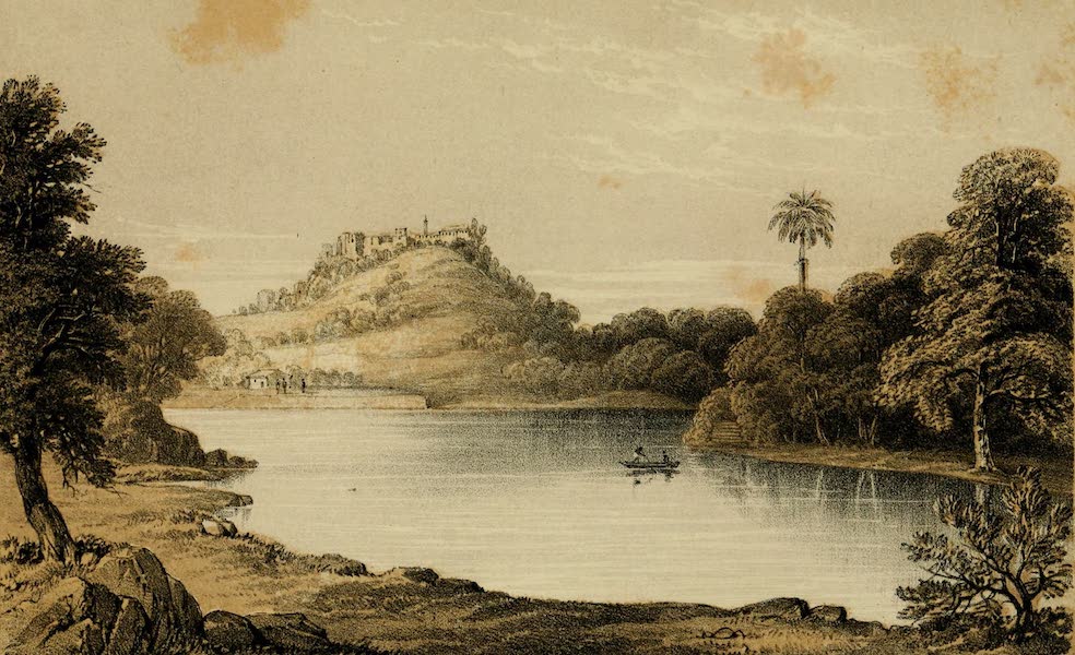 Life in Bombay - Temple of Parhuttee (1852)