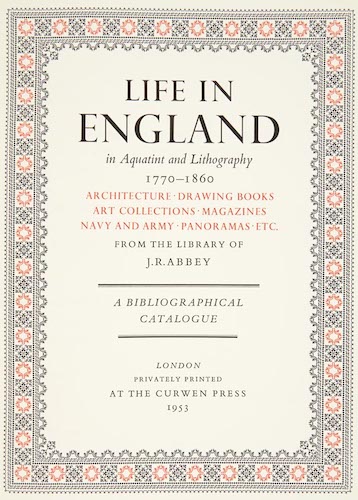 Life in England in Aquatint and Lithography (1953)