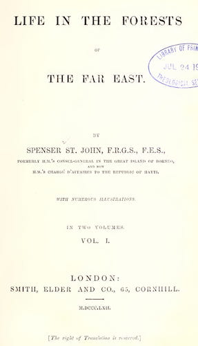 Madras - Life in the Forests of the Far East Vol. 1
