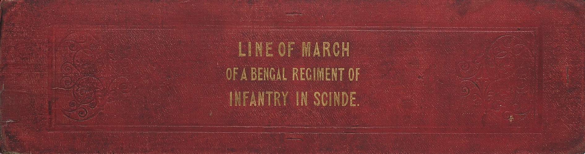 Line of March of a Bengal Regiment of Infantry
