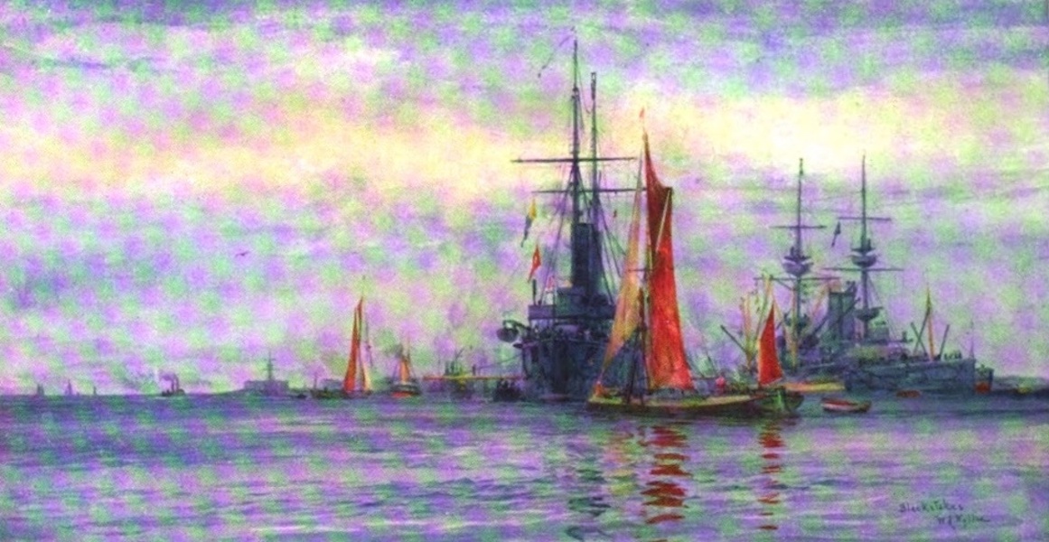 London to the Nore Painted and Described - Blackstakes (1905)