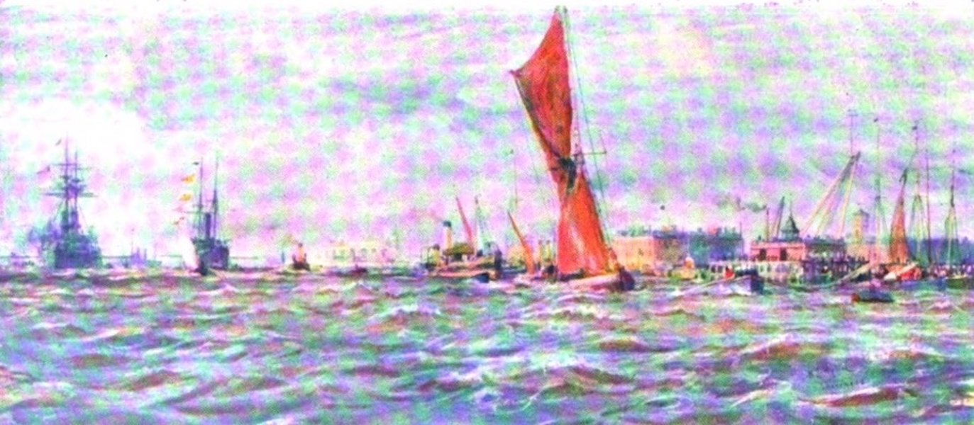 London to the Nore Painted and Described - Sheerness (1905)