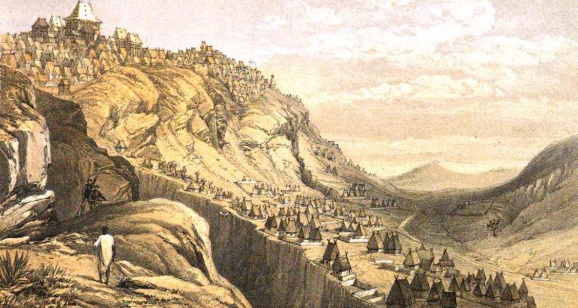 Madagascar and the Malagasy - Antananarivo from Rocks beneath Saluting Battery (1866)