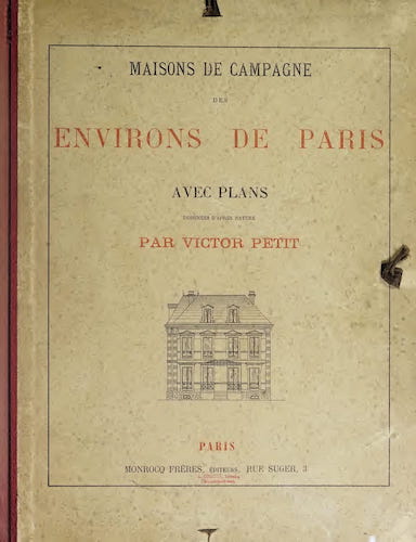 Aquatint & Lithography - Maisons de Campagne des Environs de Paris