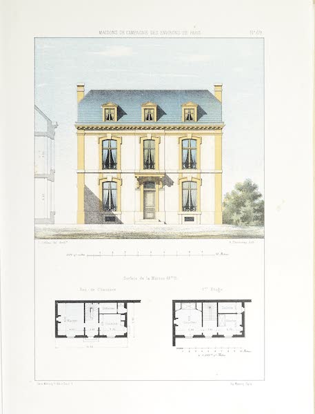 Maisons de Campagne des Environs de Paris - Petite maison de campagne (1850)