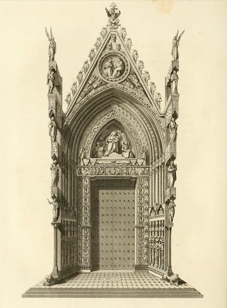 Memoir Descriptive of the Resources, Inhabitants, and Hydrography, of Sicily - Cathedral Gate of Messina (1824)