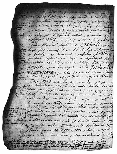 Latin - Mercator's Letter to John Dee