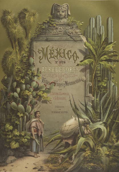 Mexico y sus Alrededories - Illustrated Title Page (1869)