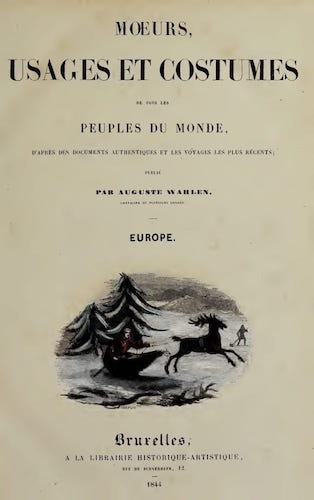 Moeurs, Usages et Costumes de Tous les Peuples du Monde Vol. 3