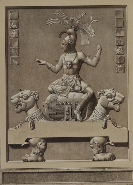 Monuments anciens du Mexique - Pt. XLII - Bas-relief (1866)