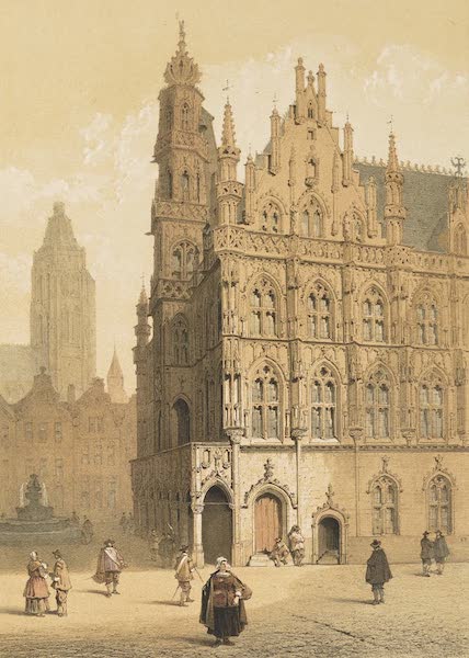 Monuments d'Architecture et de Sculpture en Belgique Vol. 1 - L'Hotel de Ville d'Audenaerde (1860)