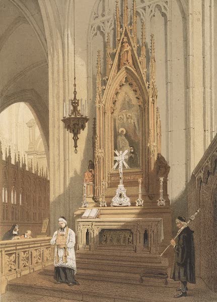 Chapelle dans la Cathedrale d'Anvers