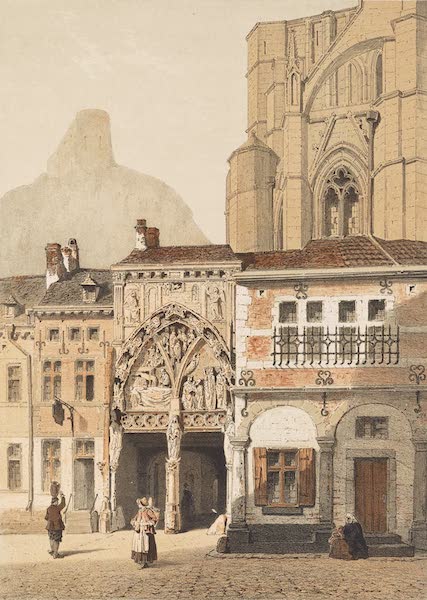 Monuments d'Architecture et de Sculpture en Belgique Vol. 2 - Portail de la Vierge a Huy (1860)