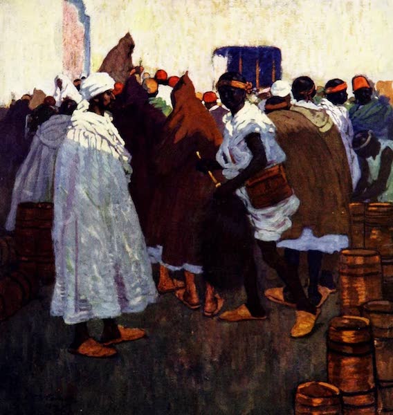 Morocco, Painted and Described - Near a Well in the Town (1904)