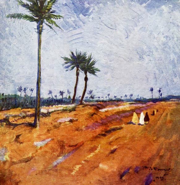 Morocco, Painted and Described - The Approach to Marrakesh (1904)