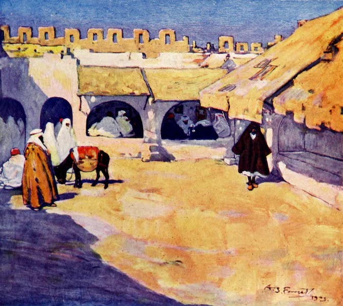 Morocco, Painted and Described - In the Fandak (1904)