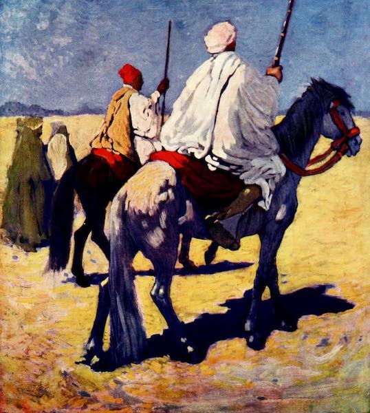 Morocco, Painted and Described - On the Road to Argan Forest (1904)
