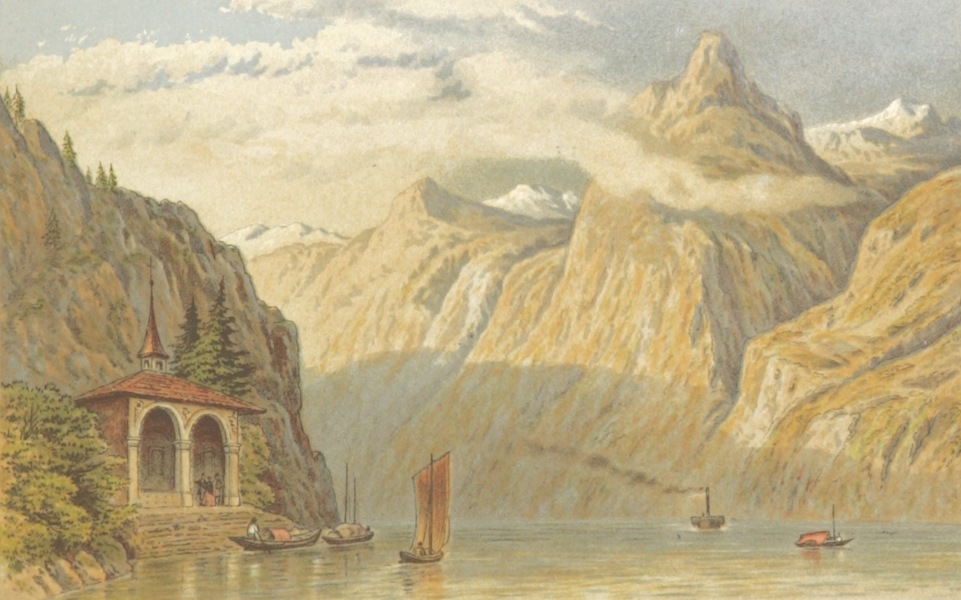Mountains and Lakes of Switzerland and Italy - Tells Chapel (1871)