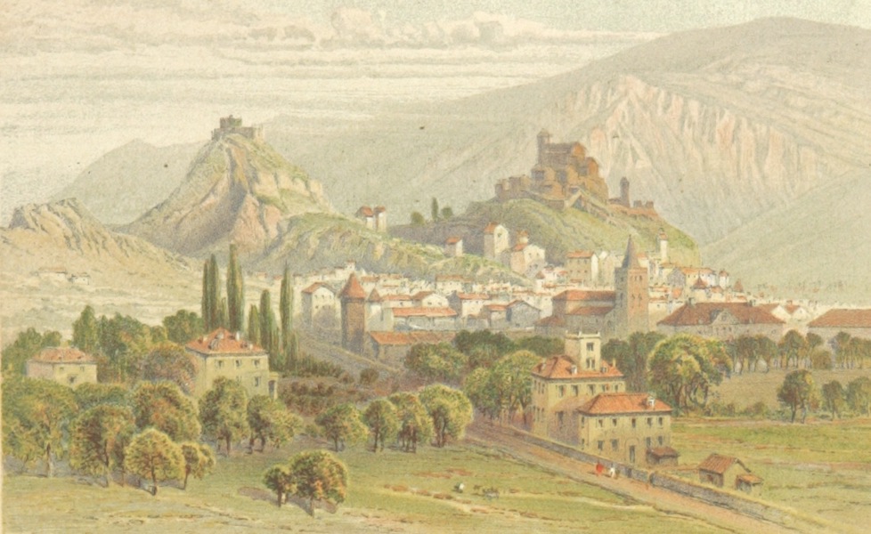 Mountains and Lakes of Switzerland and Italy - Sion (1871)