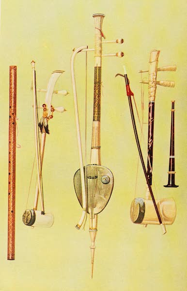 Musical Instruments - Saw Duang and Bow. Saw Tai and Bow. Saw Oo and Bow Klui. Pee (1921)