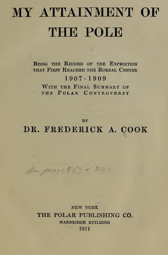 My Attainment of the Pole - Title Page