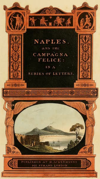 Naples and the Campagna Felice - Illustrated Title Page (1815)