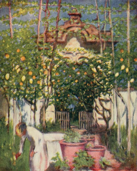Naples, Painted and Described - Old Garden Gateway, Sorrento (1904)