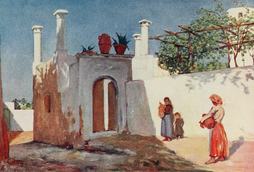 Village Road of Caprili, Capri