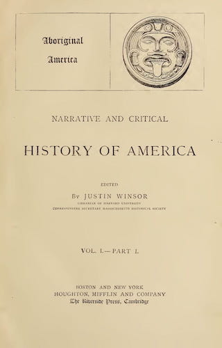 New World - Narrative and Critical History of America Vol. 1, Pt. 1