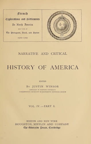 New World - Narrative and Critical History of America Vol. 4, Pt. 1