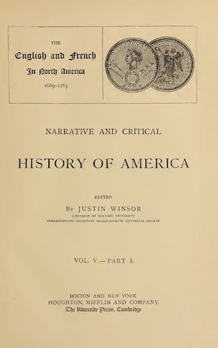 New World - Narrative and Critical History of America Vol. 5, Pt. 1