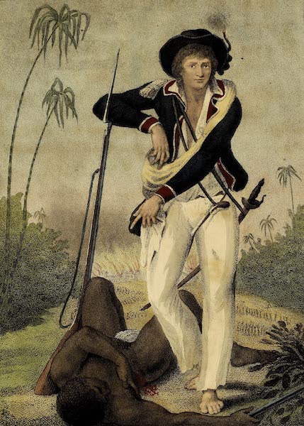 Narrative, of a Five Years Expedition Vol. 1 - Frontispiece Portrait of the Author (1796)