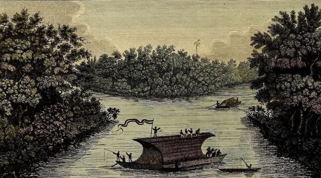 Narrative, of a Five Years Expedition Vol. 1 - The Armed Barges, commanded by Capt. Stedman (1796)