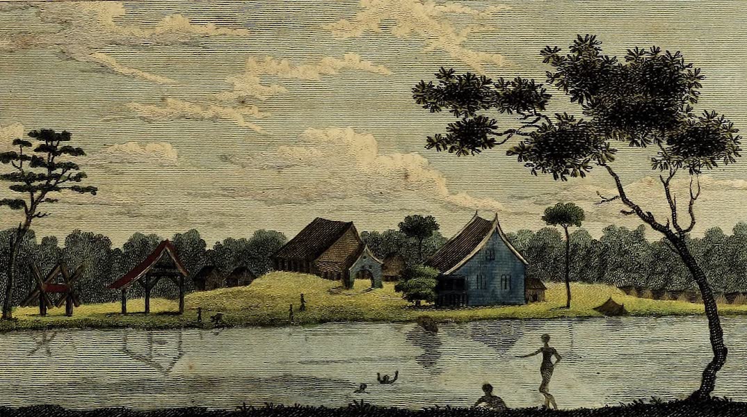Narrative, of a Five Years Expedition Vol. 2 - View of Clarenbeek, on the River Commewine (1796)