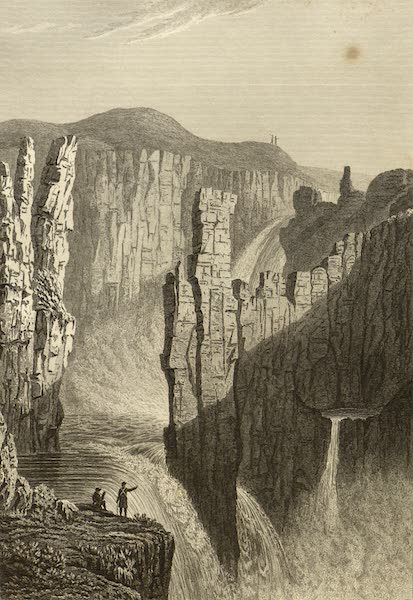 The Falls of Wilberforce (estimated at 250 feet high)