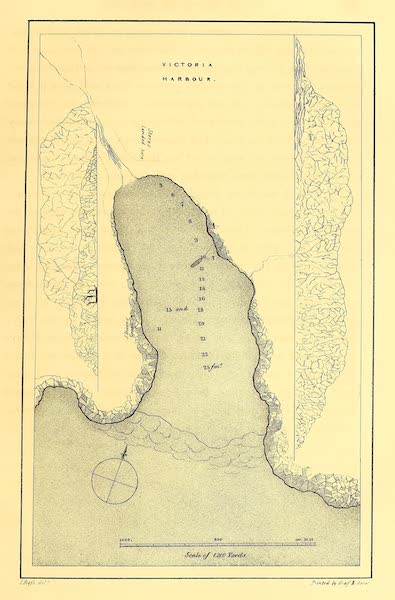 Narrative of a Second Voyage in Search of a North-West Passage Vol. 1 - Map of Victoria Harbour (1835)